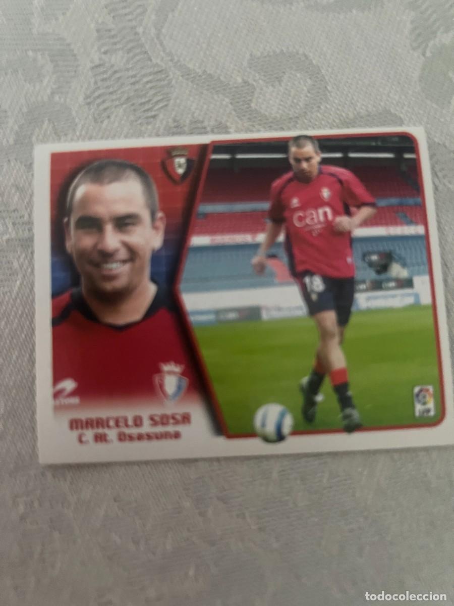 Cromos de f&uacute;tbol: MARCELO SOSA OSASUNA SIN PEGAR FICHAJE 17 LIGA ESTE 2005/06