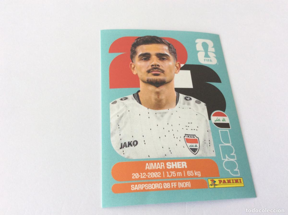 Cromos de f&uacute;tbol: IRQ15 IRQ 15 Aimar Sher Irak Iraq Sticker Cromo FIFA World Cup 2026 26 Panini Mundial