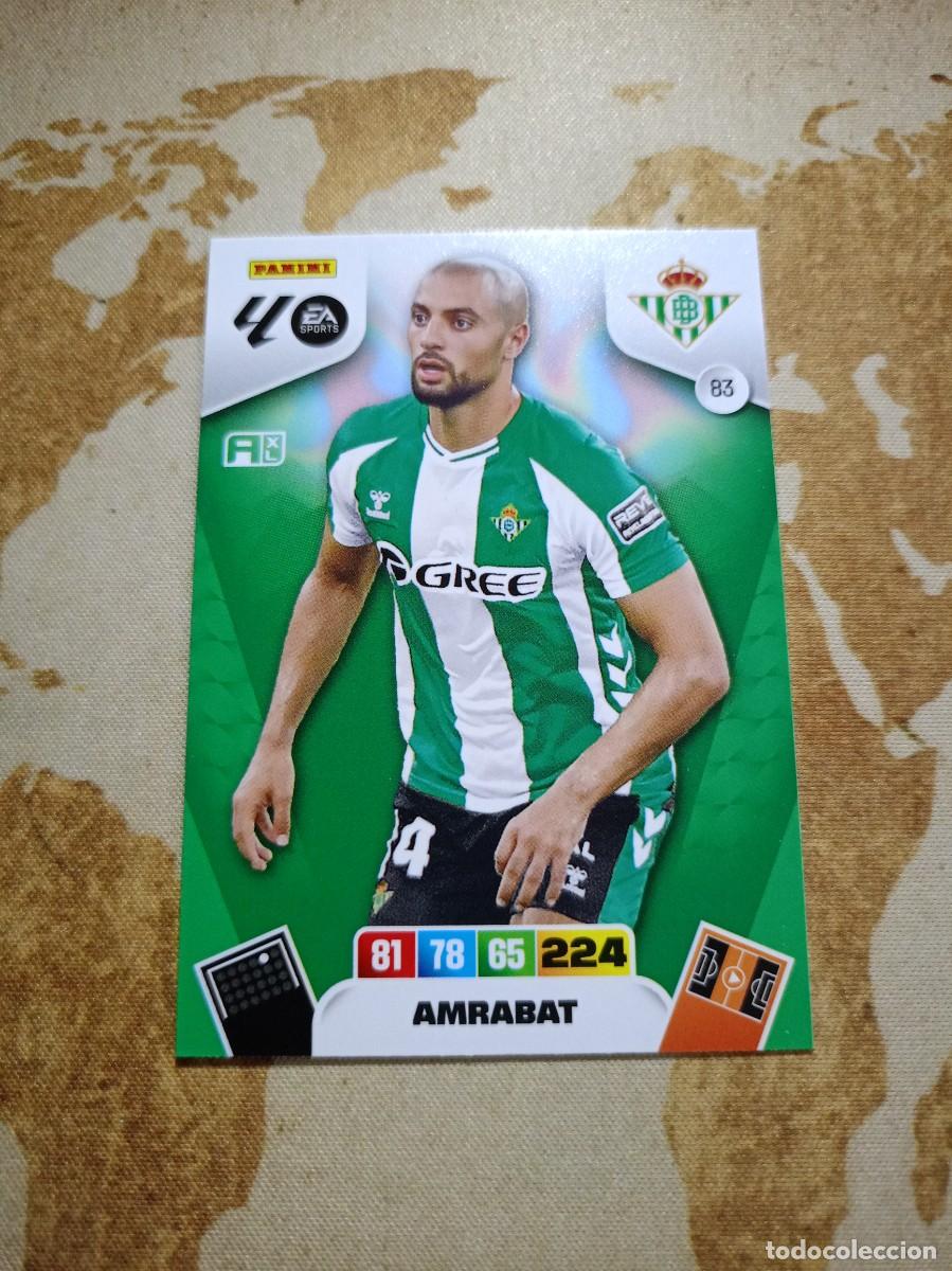 Cromos de f&uacute;tbol: Betis 83 AMRABAT Adrenalyn 2025-26