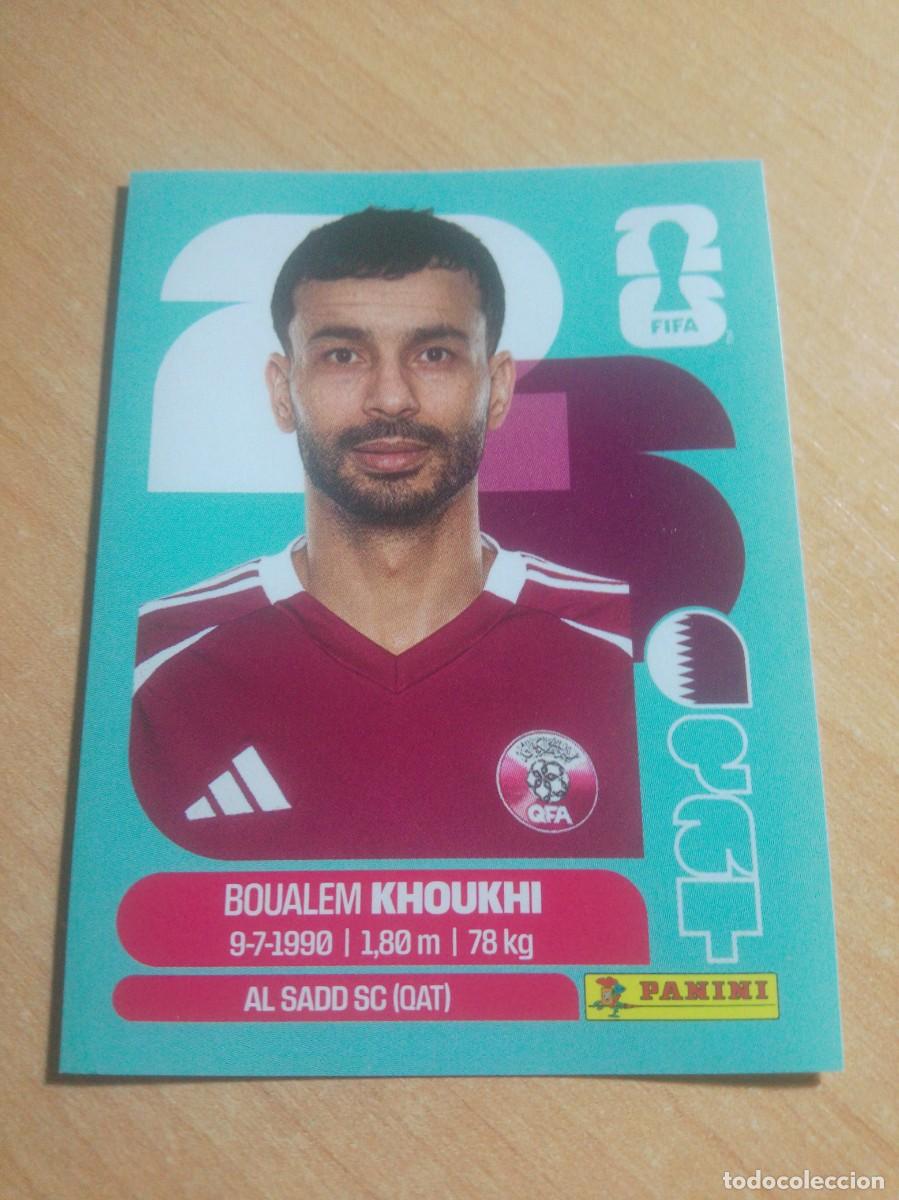 Cromos de Futebol: KHOUKHI QATAR QAT 6 MUNDIAL FIFA WORLD CUP 2026 26 PANINI STICKERS NUEVO