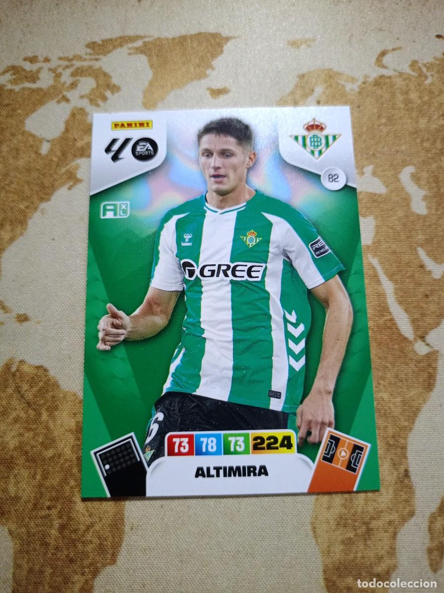 Cromos de f&uacute;tbol: Betis 82 ALTIMIRA Adrenalyn 2025-26