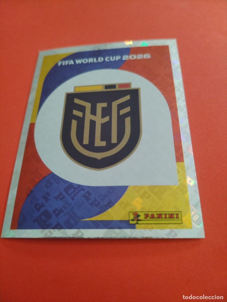 Cromos de f&uacute;tbol: CROMO MUNDIAL 2026 - ECUADOR ECU 1