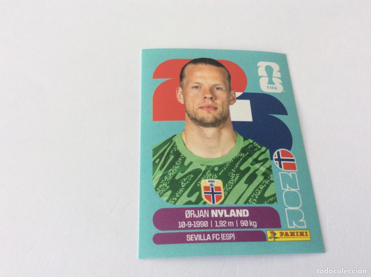 Cromos de f&uacute;tbol: NOR2 NOR 2 Orjan Nyland Noruega Sticker Cromo FIFA World Cup 2026 26 Panini Mundial