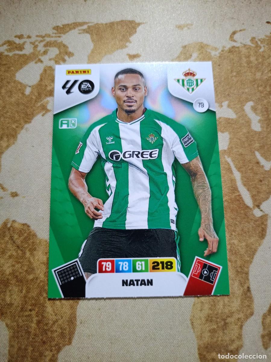 Cromos de f&uacute;tbol: Betis 79 NATAN Adrenalyn 2025-26