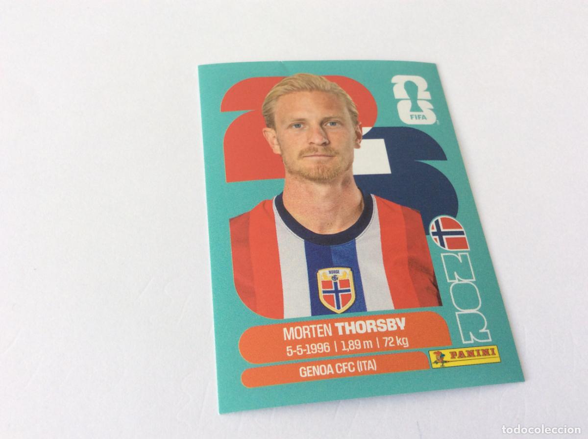 Cromos de f&uacute;tbol: NOR9 NOR 9 Morten Thorsby Noruega Sticker Cromo FIFA World Cup 2026 26 Panini Mundial