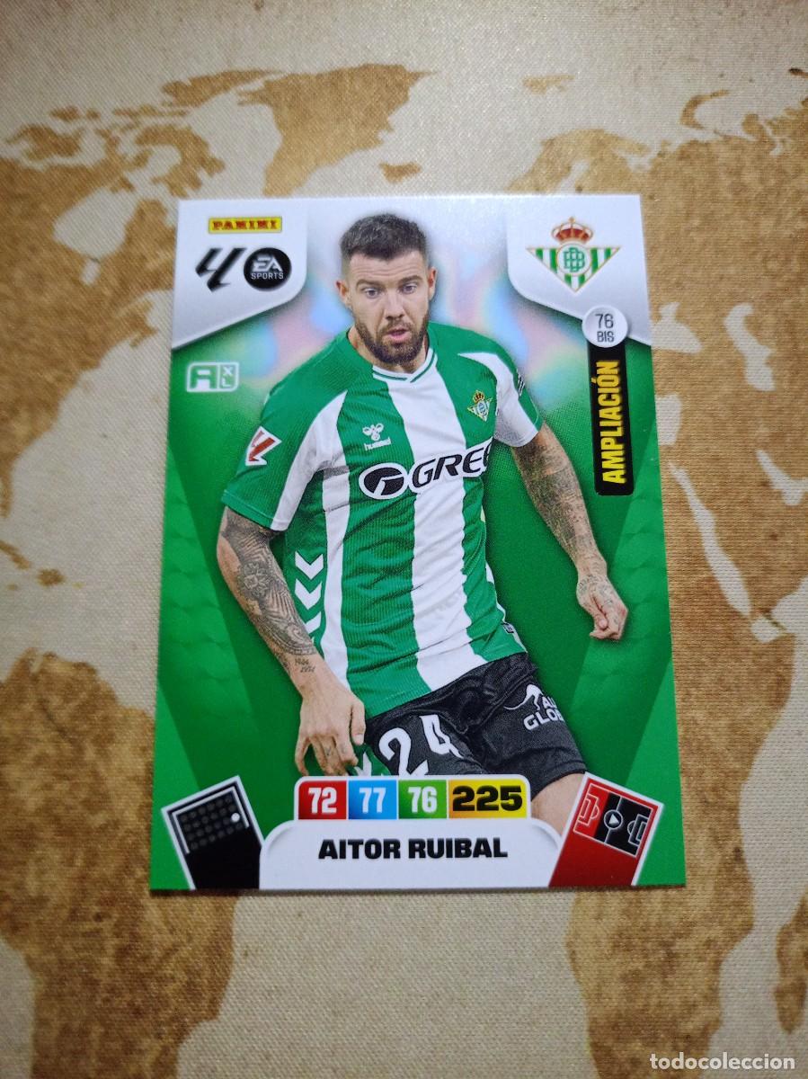 Cromos de f&uacute;tbol: Betis 76 bis AITOR RUIBAL Adrenalyn 2025-26