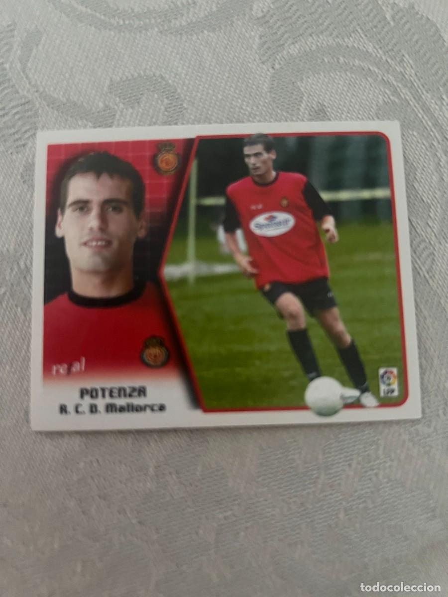 Cromos de f&uacute;tbol: POTENZA MALLORCA COLOCA SIN PEGAR LIGA ESTE 2005/06