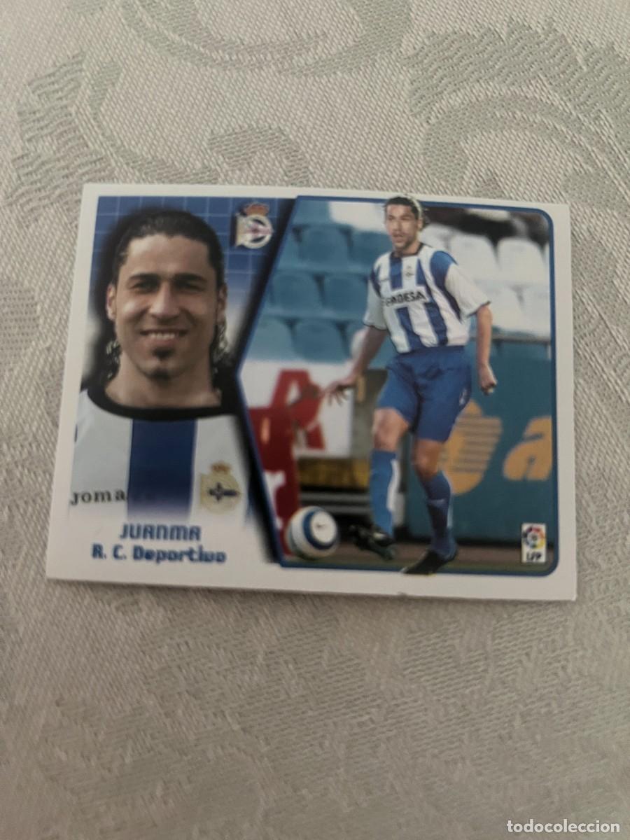 Cromos de f&uacute;tbol: JUANMA DEPORTIVO COLOCA SIN PEGAR LIGA ESTE 2005/06