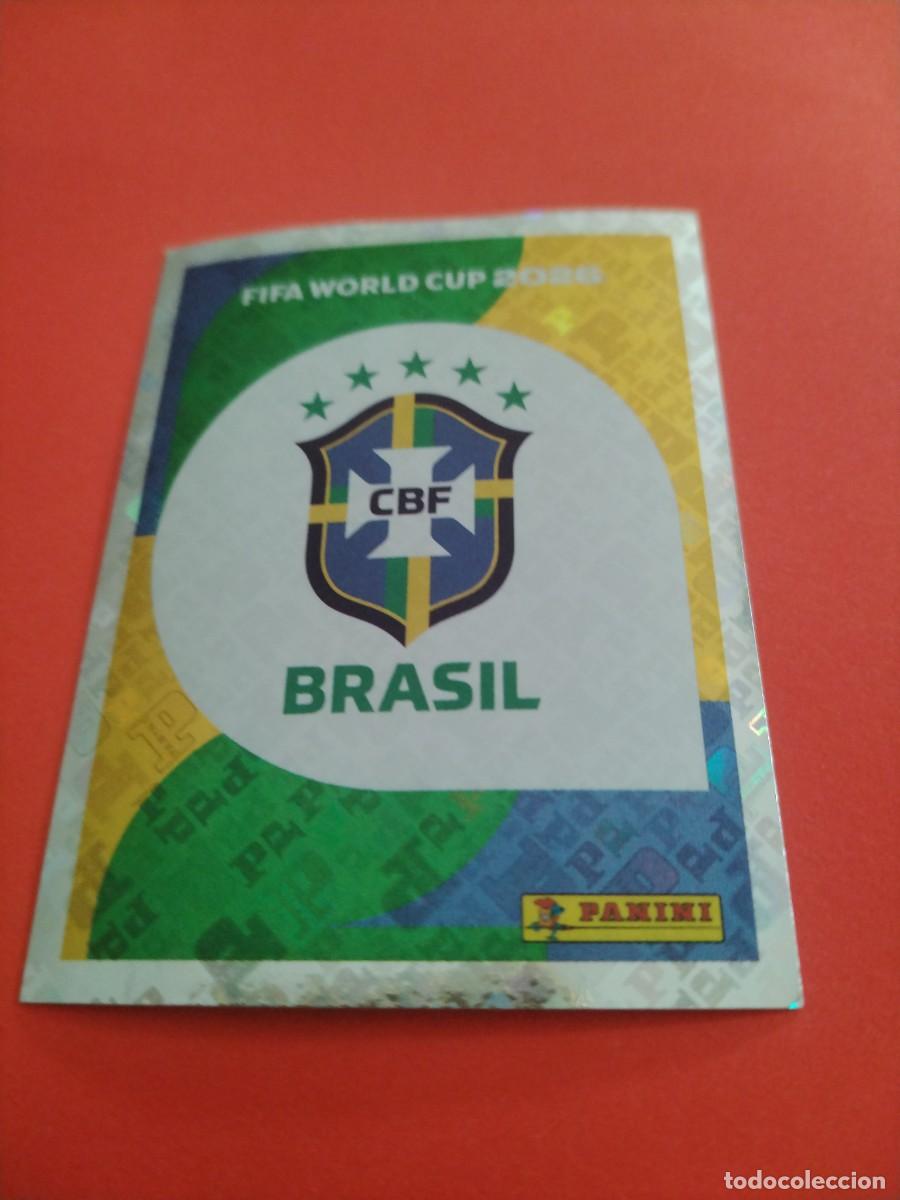 Cromos de f&uacute;tbol: CROMO MUNDIAL 2026 - BRASIL BRA 1