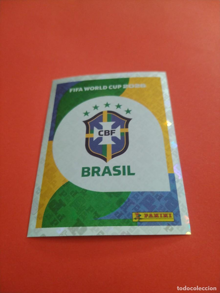 Cromos de f&uacute;tbol: CROMO MUNDIAL 2026 - BRASIL BRA 1