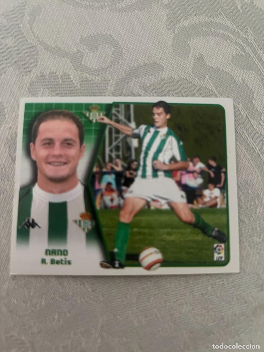 Fu&szlig;ball-Sticker: NANO REAL BETIS FICHAJE 15 SIN PEGAR LIGA ESTE 2005/06