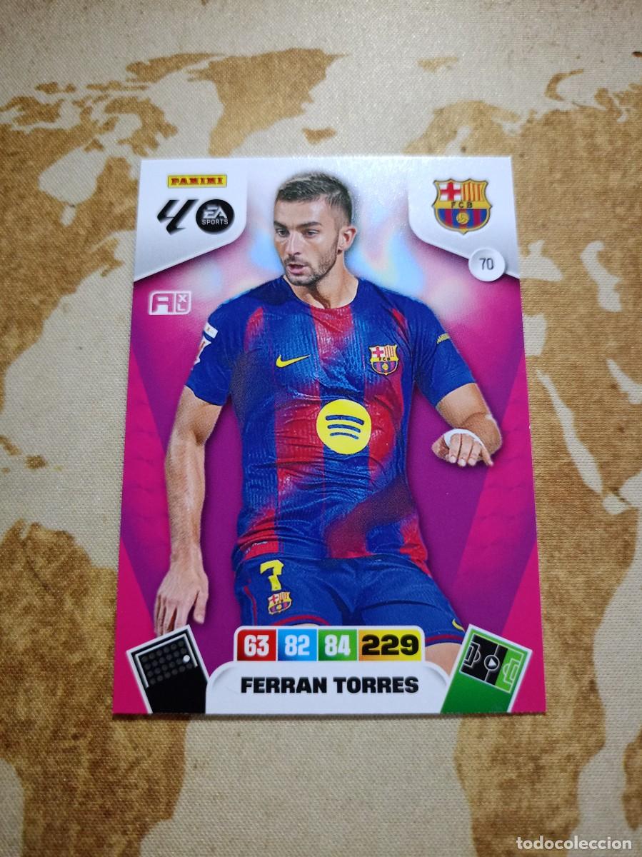 Fu&szlig;ball-Sticker: Barcelona 70 FERRAN TORRES Adrenalyn 2025-26