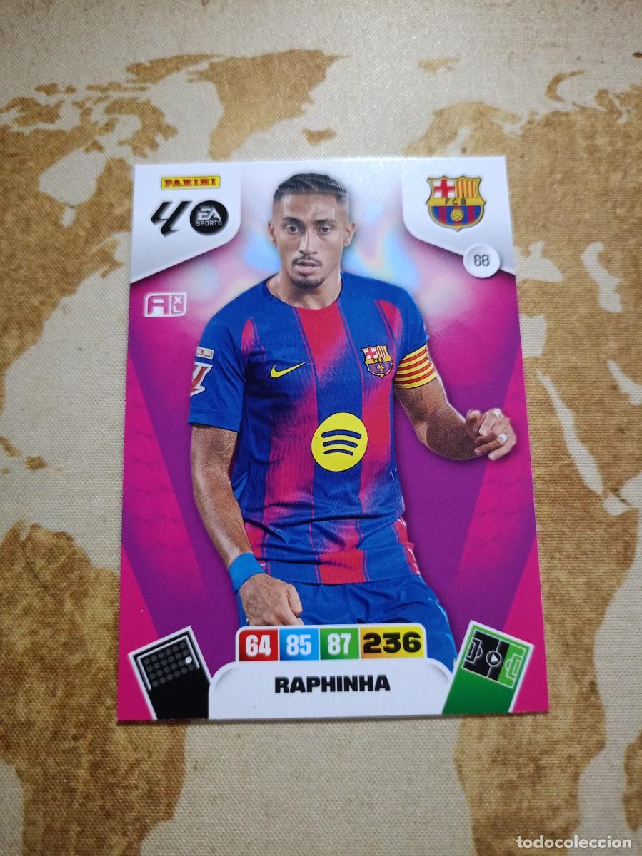 Fu&szlig;ball-Sticker: Barcelona 68 RAPHINHA Adrenalyn 2025-26
