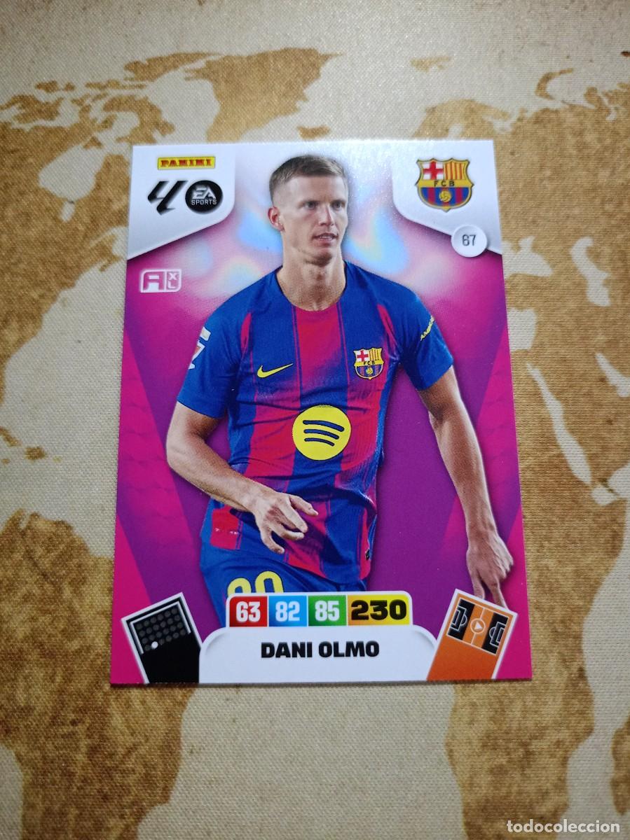 Fu&szlig;ball-Sticker: Barcelona 67 DANI OLMO Adrenalyn 2025-26