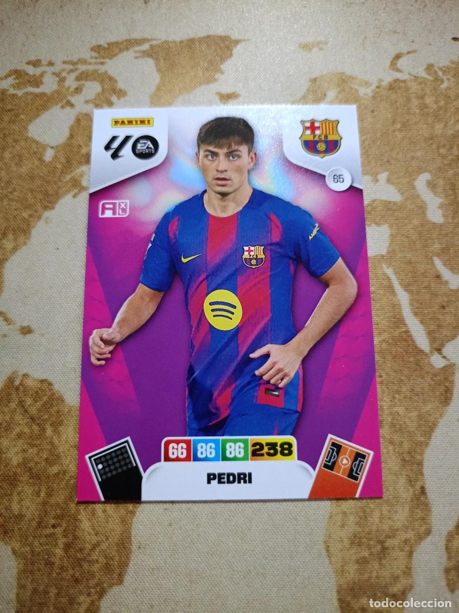 Fu&szlig;ball-Sticker: Barcelona 65 PEDRI Adrenalyn 2025-26