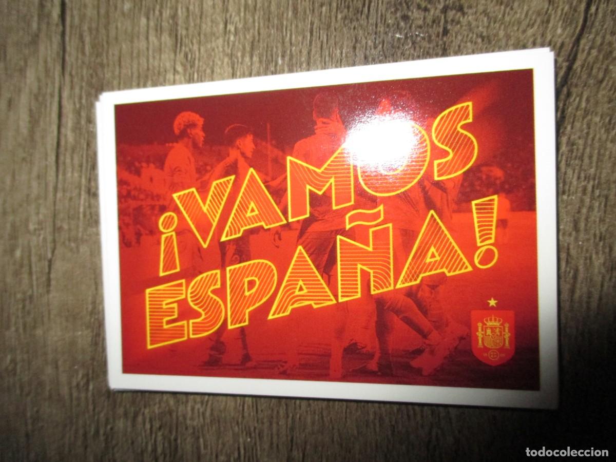 Fu&szlig;ball-Sticker: 703- Colecci&oacute;n Espa&ntilde;a 2026 - n&ordm; 65 Vamos Espa&ntilde;a, PANINI-CARREFOUR