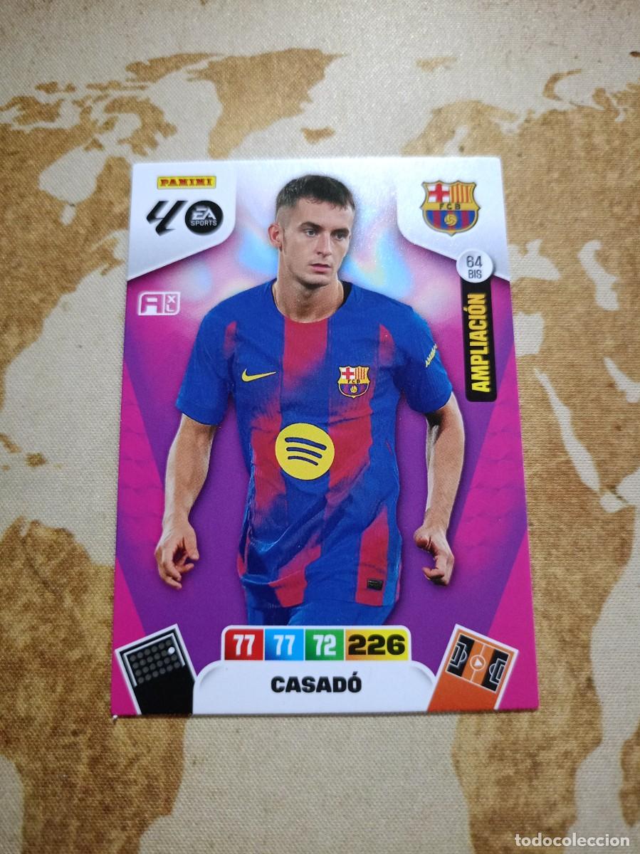 Football Stickers: Barcelona 64 bis CASAD&Oacute; Adrenalyn 2025-26
