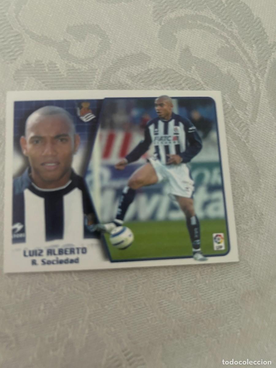 Football Stickers: LUIZ ALBERTO BAJA REAL SOCIEDAD SIN PEGAR LIGA ESTE 2005/06
