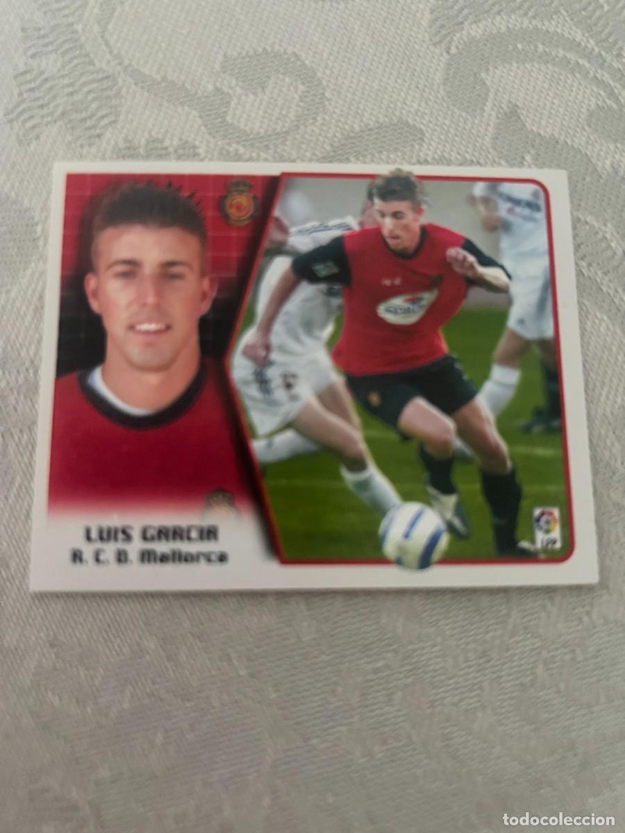 Cromos de f&uacute;tbol: LUIS GARCIA MALLORCA BAJA SIN PEGAR LIGA ESTE 2005/06