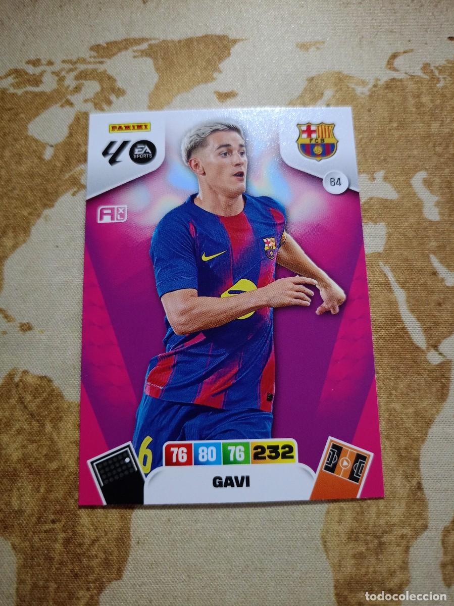 Cromos de f&uacute;tbol: Barcelona 64 GAVI Adrenalyn 2025-26