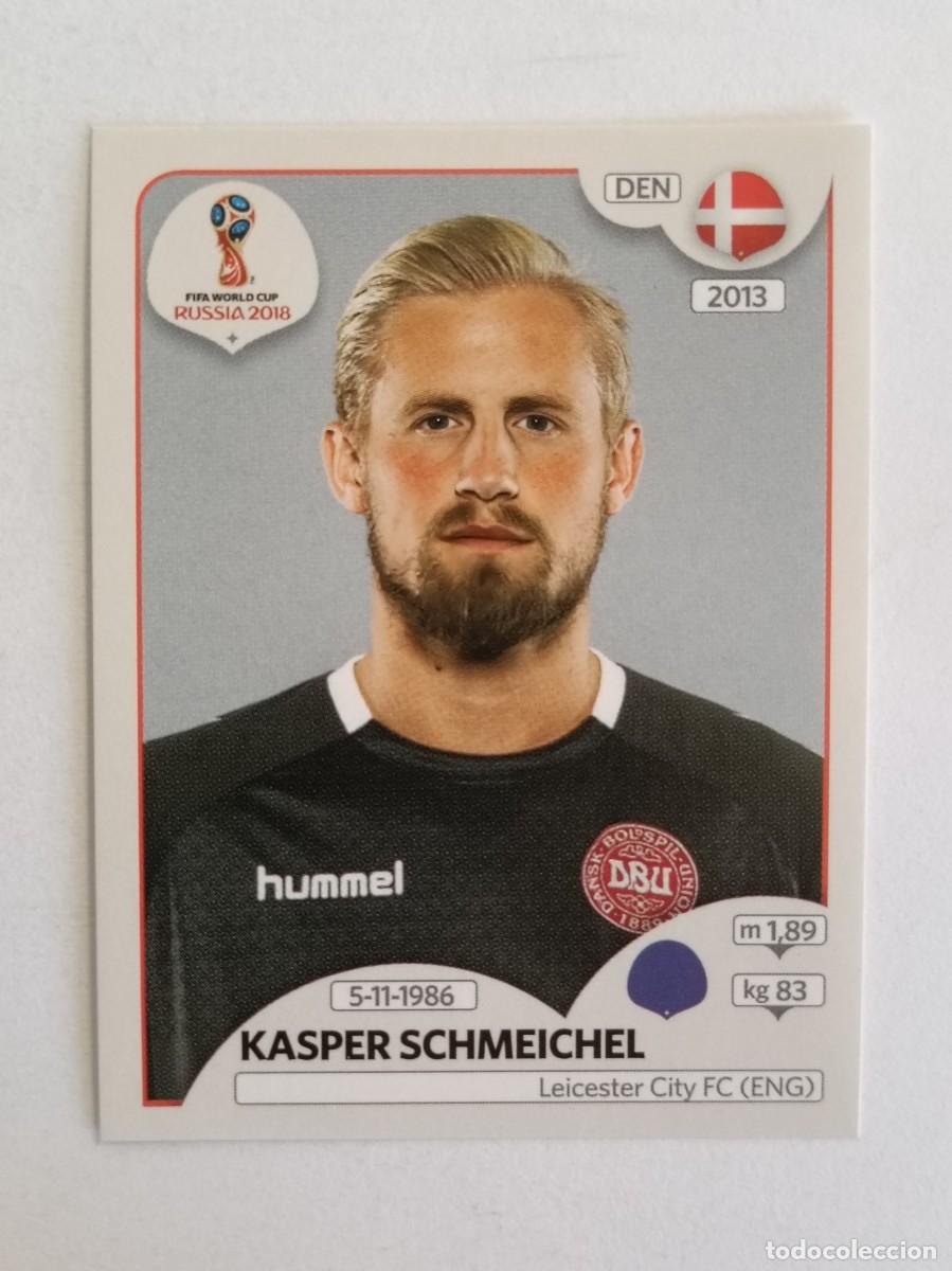 Cromos de f&uacute;tbol: #242 SCHMEICHEL (DINAMARCA) MUNDIAL RUSIA 2018 PANINI VERSION ROSA