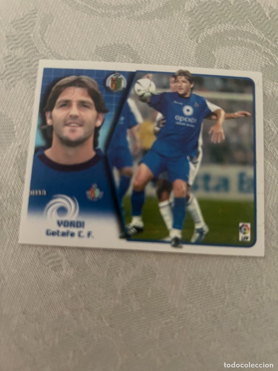 Cromos de f&uacute;tbol: YORDI GETAFE BAJA SIN PEGAR LIGA ESTE 2005/06