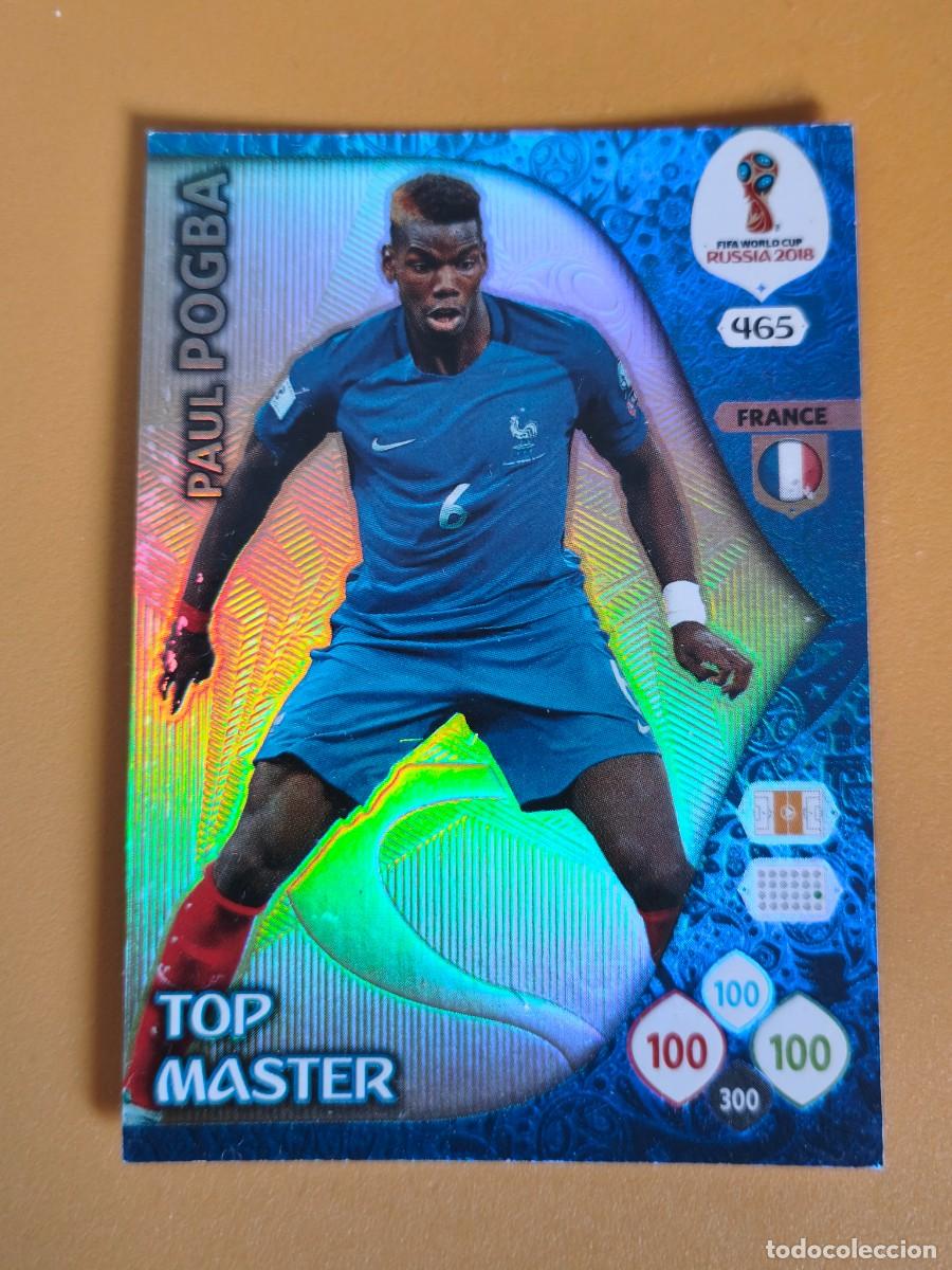 Football Stickers: pogba rusia 2018 top master
