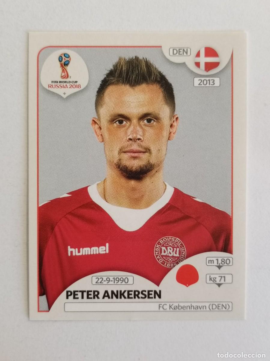Cromos de f&uacute;tbol: #249 ANKERSEN (DINAMARCA) MUNDIAL RUSIA 2018 PANINI VERSION ROSA