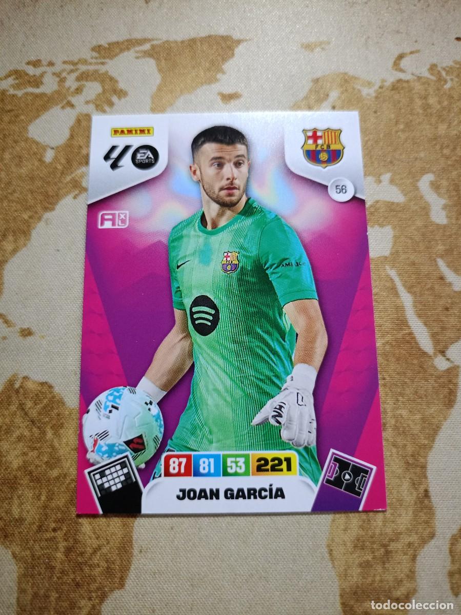 Cromos de f&uacute;tbol: Barcelona 56 JOAN GARC&Iacute;A Adrenalyn 2025-26