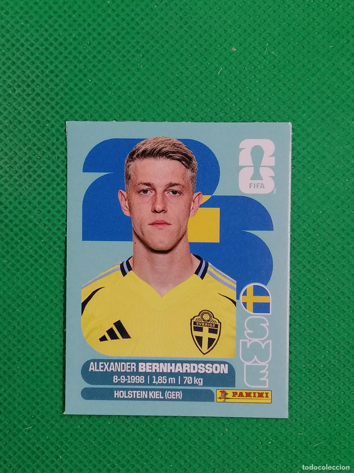 Cromos de f&uacute;tbol: ALEXANDER BERNHARDSSON SWEDEN SWE UPDATE SET ⚽ PANINI FIFA MUNDIAL WORLD CUP 26 2026 STICKER ⚽