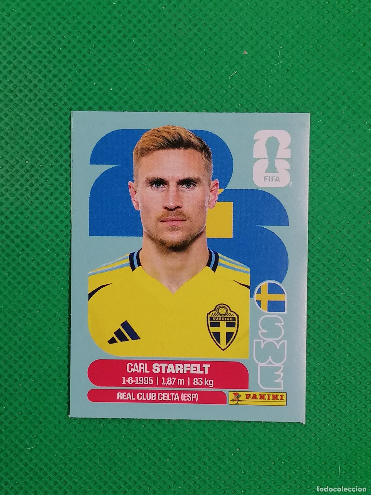 Cromos de f&uacute;tbol: CARL STARFELT SWE SWEDEN UPDATE SET ⚽ PANINI FIFA MUNDIAL WORLD CUP 26 2026 STICKER ⚽