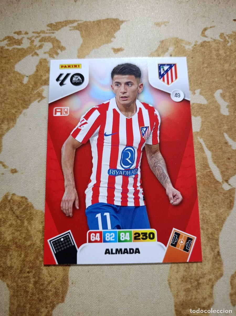 Cromos de f&uacute;tbol: Atl&eacute;tico de Madrid 49 ALMADA Adrenalyn 2025-26