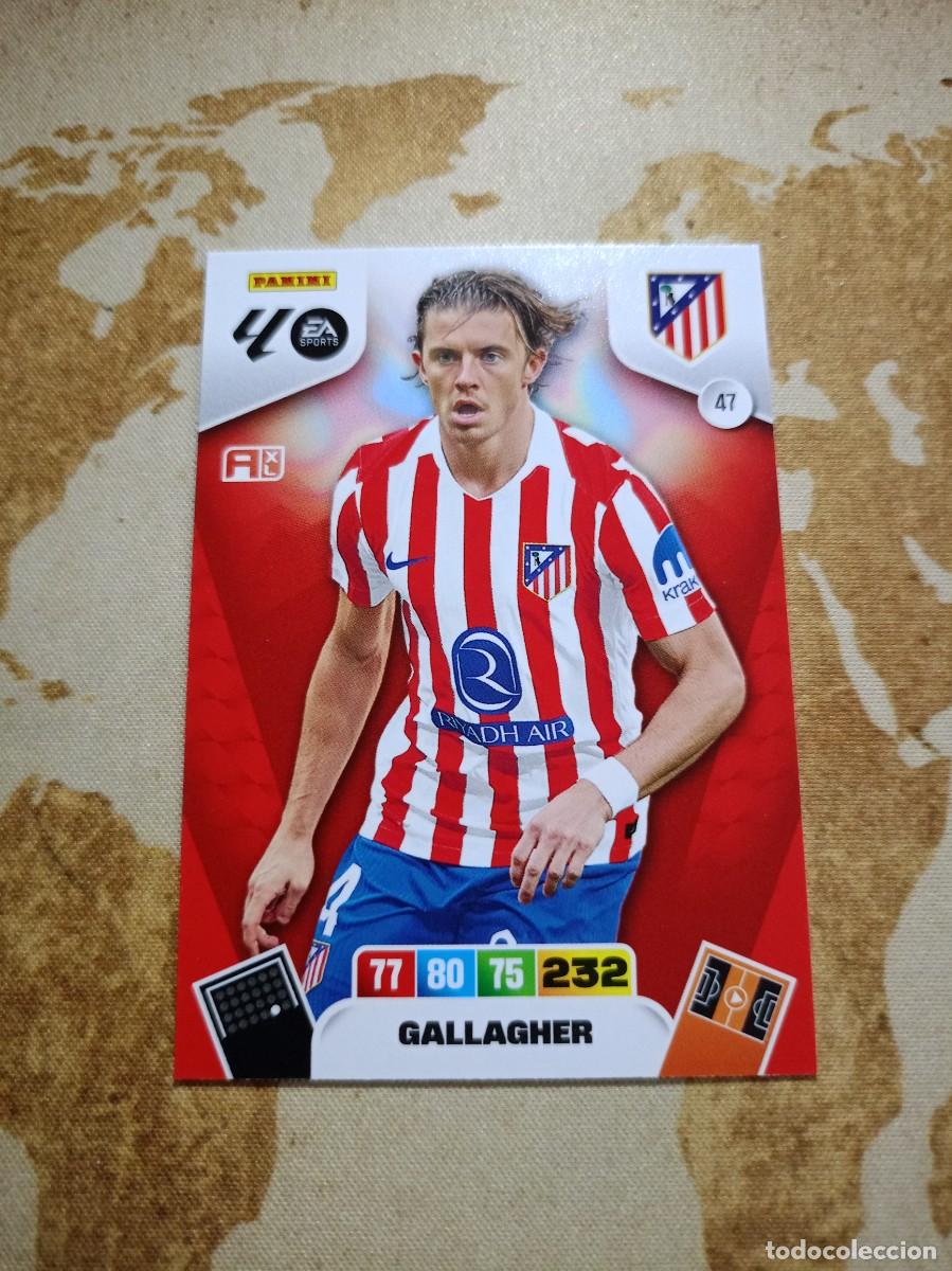 Cromos de f&uacute;tbol: Atl&eacute;tico de Madrid 47 GALLAGHER Adrenalyn 2025-26