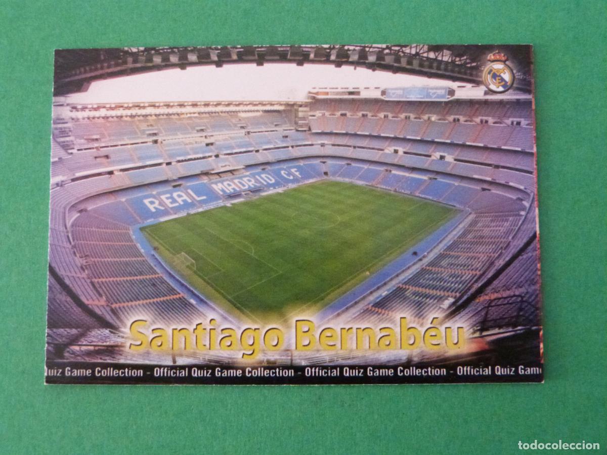 Cromos de f&uacute;tbol: TRADING CARD FUTBOL ESTADIO REAL MADRID C.F. MATE N&ordm; 29 FICHAS LIGA MUNDICROMO 2009-2010/09-10