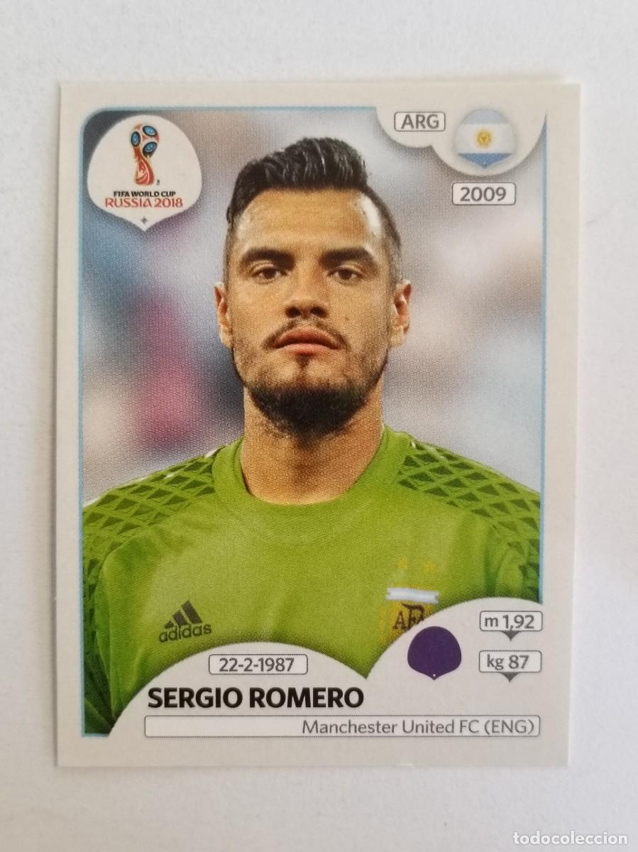 Cromos de f&uacute;tbol: #262 ROMERO (ARGENTINA) MUNDIAL RUSIA 2018 PANINI VERSION ROSA