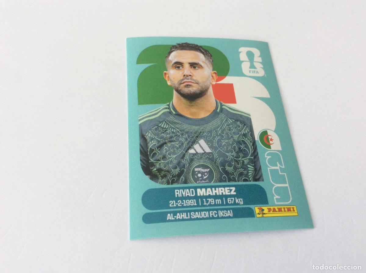 Cromos de f&uacute;tbol: ALG15 ALG 15 Riyad Mahrez Argelia Sticker Cromo FIFA World Cup 2026 26 Panini Mundial