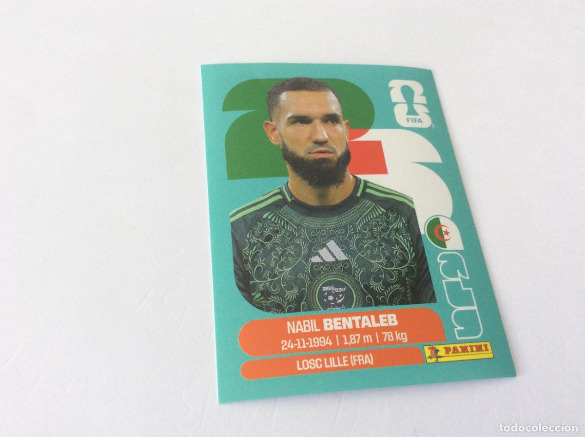 Cromos de f&uacute;tbol: ALG12 ALG 12 Nabil Bentaleb Argelia Sticker Cromo FIFA World Cup 2026 26 Panini Mundial