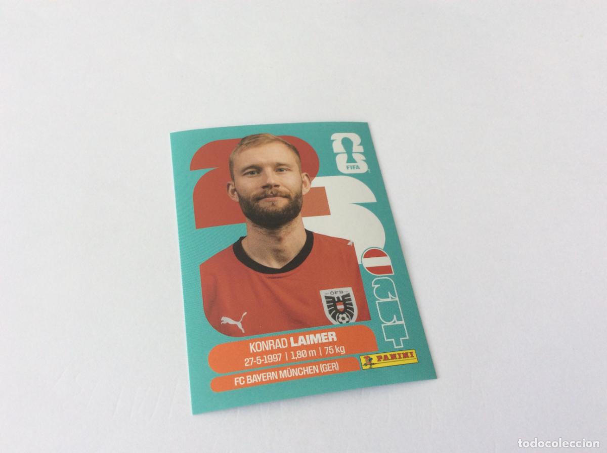 Cromos de f&uacute;tbol: AUT12 AUT 12 Konrad Laimer Austria Sticker Cromo FIFA World Cup 2026 26 Panini Mundial