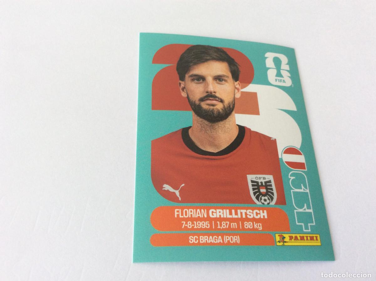 Cromos de f&uacute;tbol: AUT14 AUT 14 Florian Grillitsch Austria Sticker Cromo FIFA World Cup 2026 26 Panini Mundial