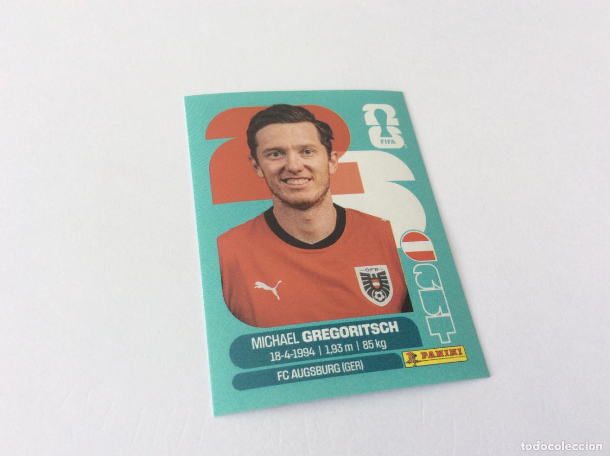 Cromos de f&uacute;tbol: AUT19 AUT 19 Michael Gregoritsch Austria Sticker Cromo FIFA World Cup 2026 26 Panini Mundial