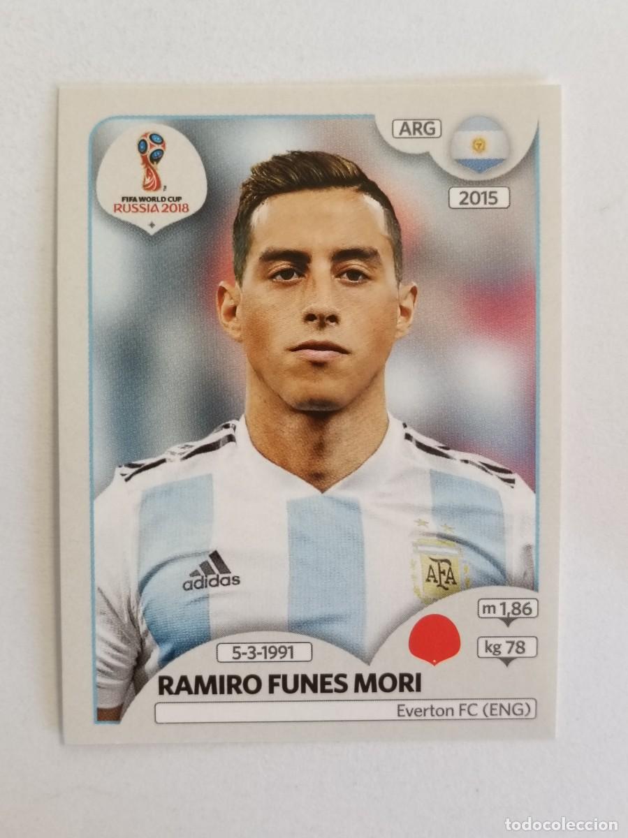 Cromos de Futebol: #268 FUNES MORI (ARGENTINA) MUNDIAL RUSIA 2018 PANINI VERSION ROSA