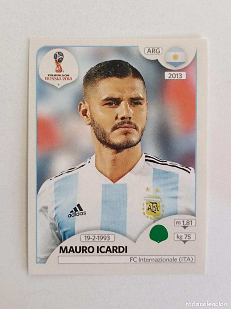 Football Stickers: #275 ICARDI (ARGENTINA) MUNDIAL RUSIA 2018 PANINI VERSION ROSA