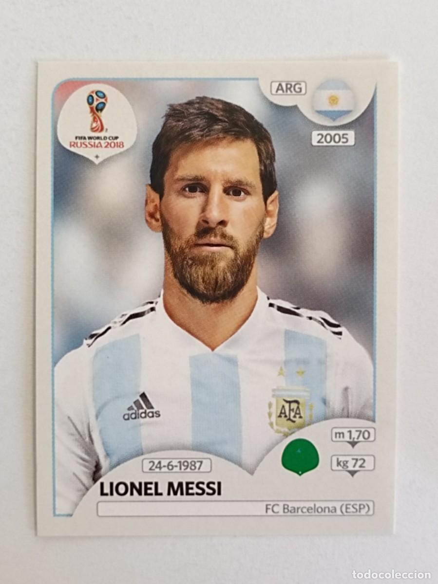 Cromos de f&uacute;tbol: #276 MESSI (ARGENTINA) MUNDIAL RUSIA 2018 PANINI VERSION ROSA