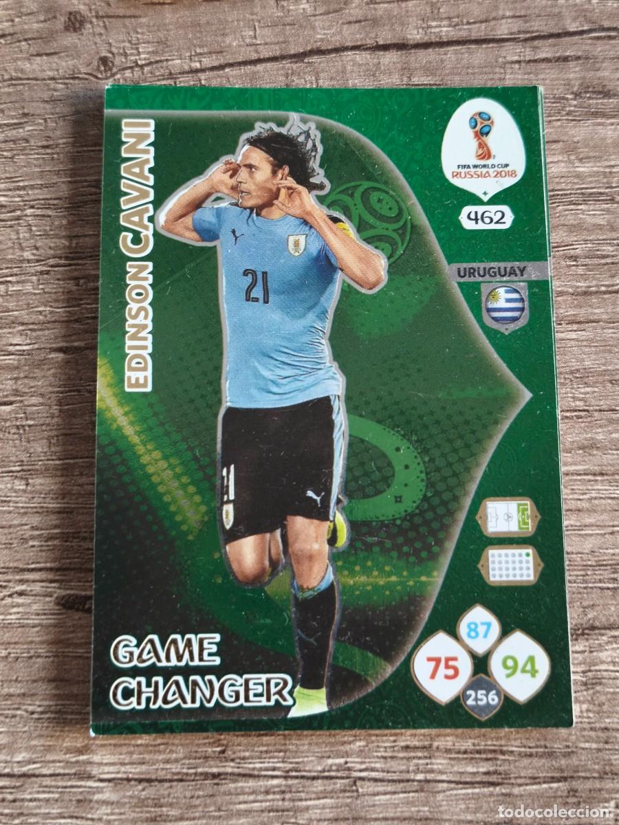 Football Stickers: EDINSON CAVANI, GAME CHANGER 2018 WORLD CUP RUSIA. ADRENALYN