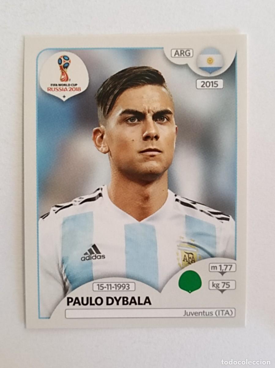 Cromos de f&uacute;tbol: #277 DYBALA (ARGENTINA) MUNDIAL RUSIA 2018 PANINI VERSION ROSA