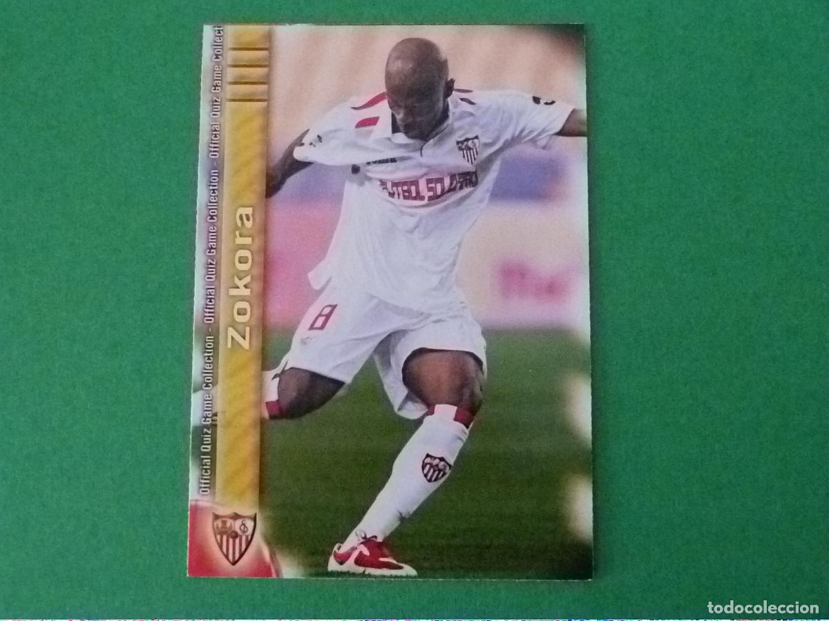 Cromos de f&uacute;tbol: TRADING CARD FUTBOL ZOKORA SEVILLA F.C. N&ordm; 61 FICHAS LIGA MUNDICROMO 2009-2010/09-10