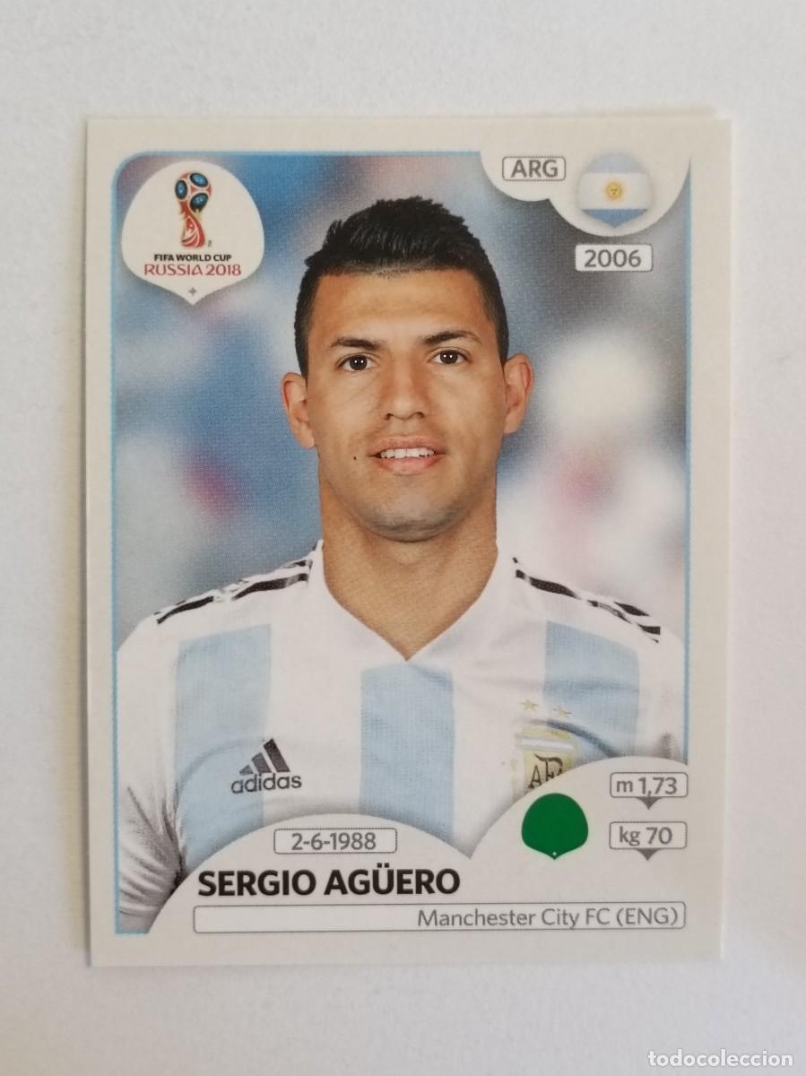 Cromos de f&uacute;tbol: #278 AG&Uuml;ERO (ARGENTINA) MUNDIAL RUSIA 2018 PANINI VERSION ROSA