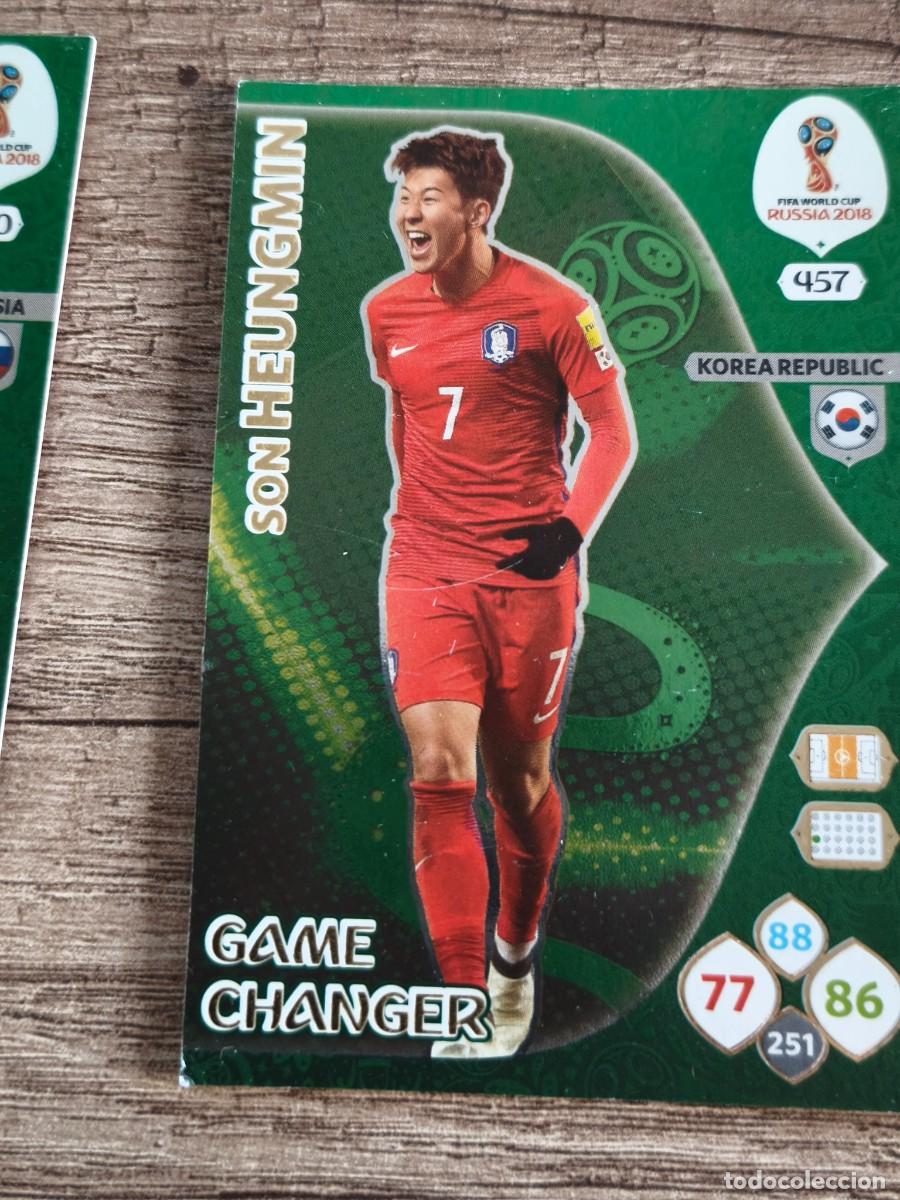 Football Stickers: son heungmin, rusia 2018 fifa world cup game changer
