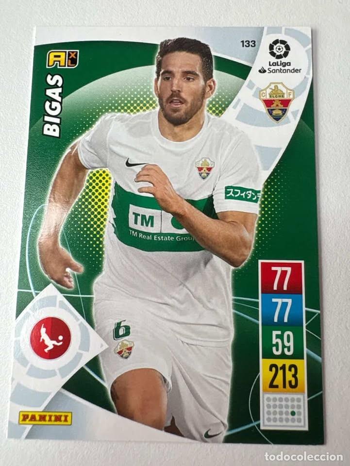 Cromos de f&uacute;tbol: Carta Bigas Elche 133 Adrenalyn 2021-22
