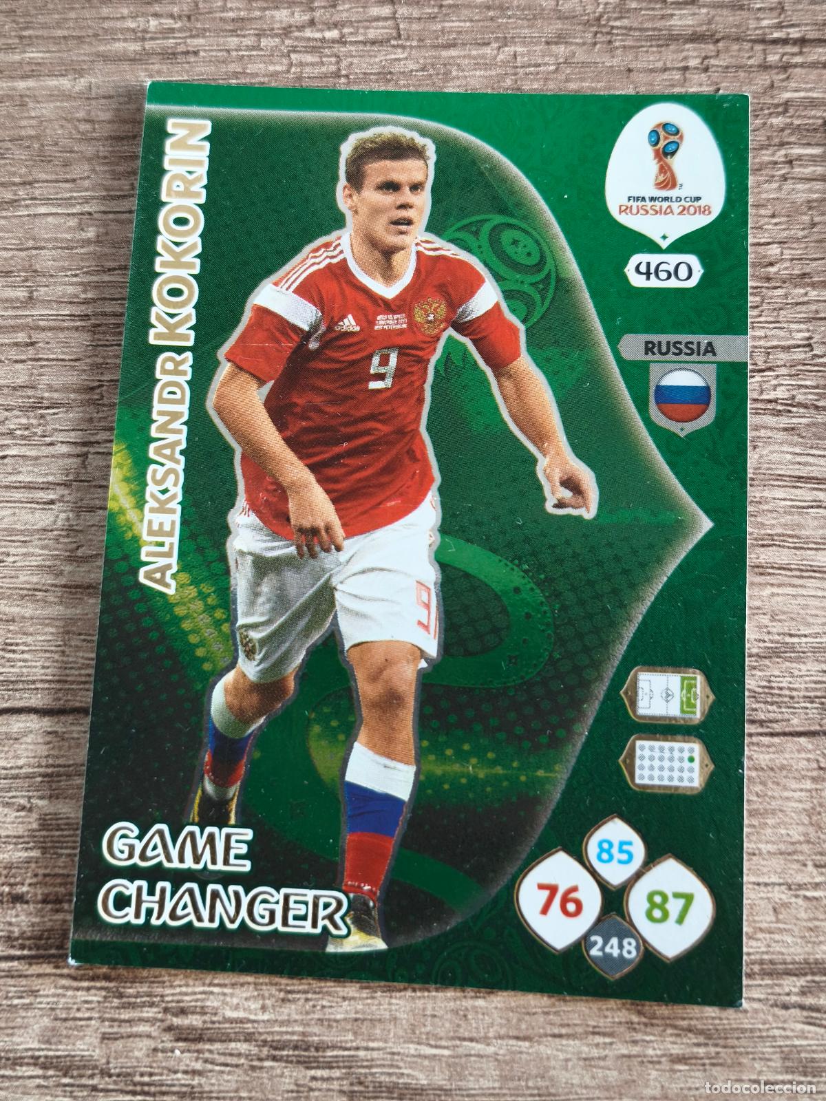 Football Stickers: kokorin, rusia 2018 fifa world cup game changer